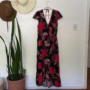 FO wrap maxi TARGET dress XXL FLORAL